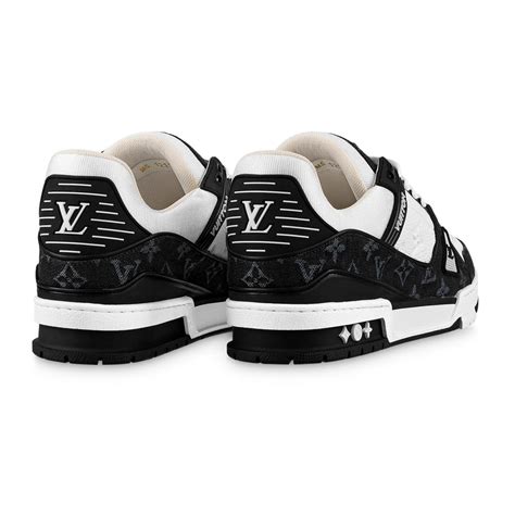 lv trainer denim|louis vuitton Lv trainerwhite black.